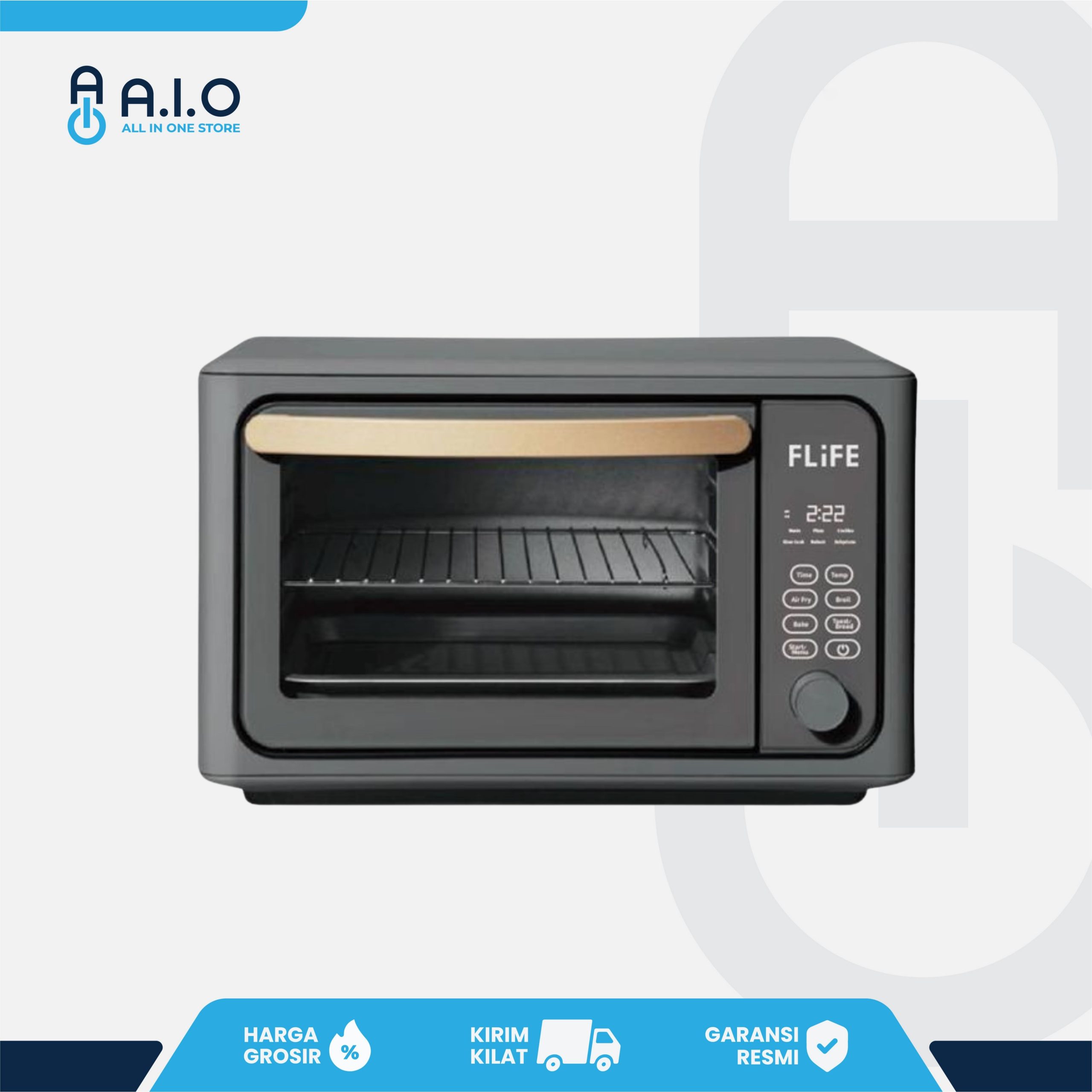 FLIFE - DIGITAL AIR FRYER TOASTER OVEN - OV 24ED