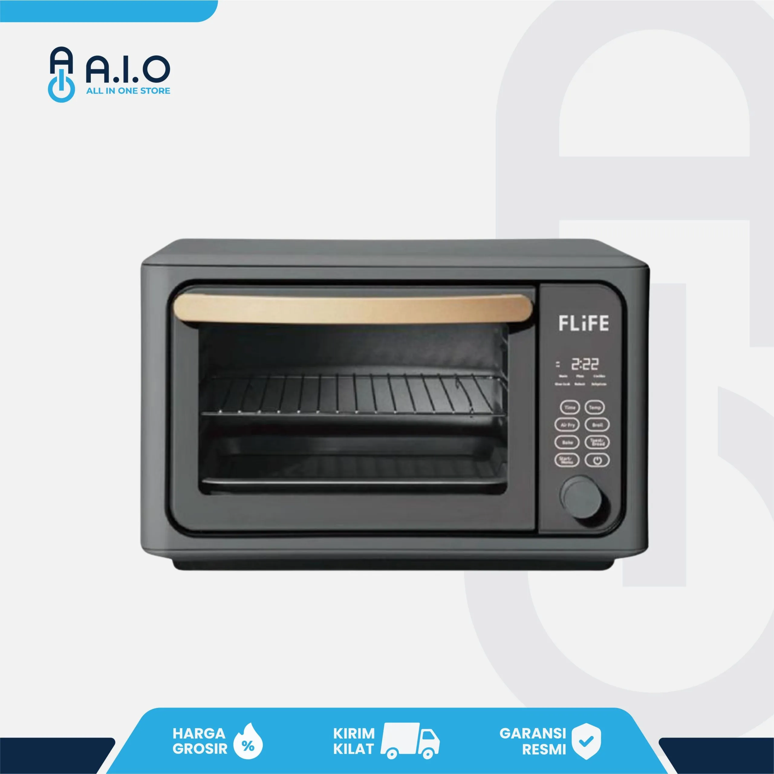 FLIFE - DIGITAL AIR FRYER TOASTER OVEN - OV 24ED