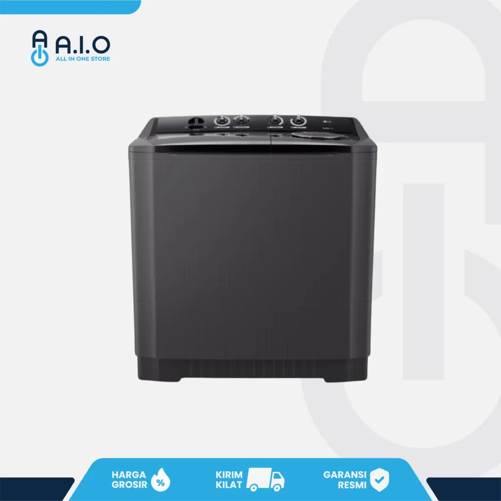 LG - MESIN CUCI 2 TABUNG 10 KG - P1000RTM