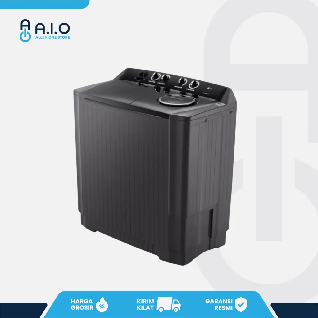 LG - MESIN CUCI 2 TABUNG 10 KG - P1000RTM