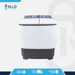 P8000N FRONT LG - MESIN CUCI 2 TABUNG 8 KG - P8000N