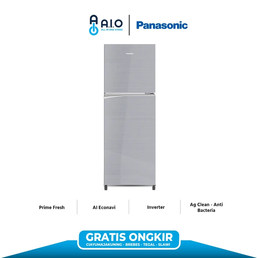 PANASONIC - KULKAS 2 PINTU - NR-BB331Q-S PANASONIC KULKAS 2 PINTU NR BB331Q S
