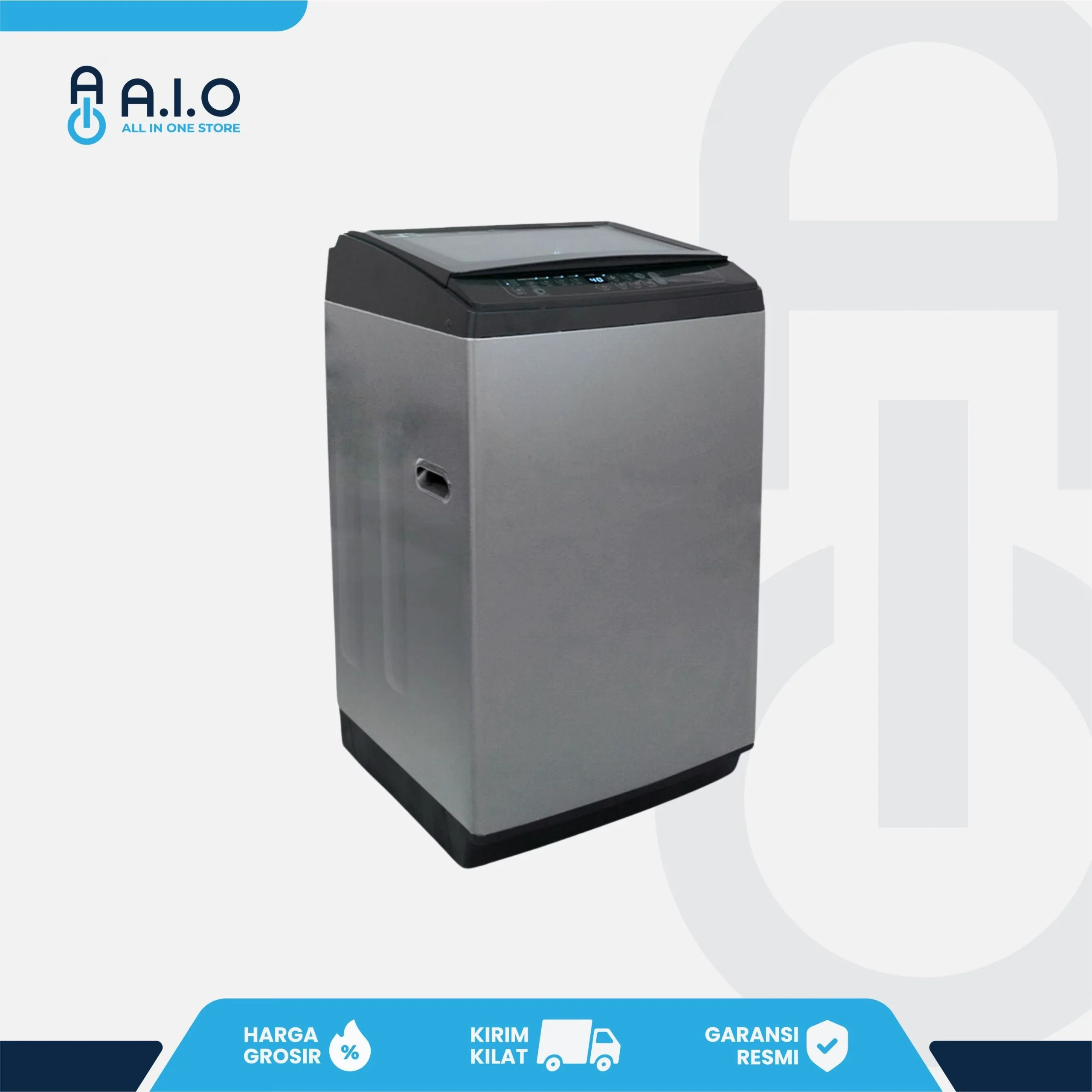 POLYTRON - MESIN CUCI TOP LOADING 8 KG - PAW 8029TS 3 POLYTRON - MESIN CUCI TOP LOADING 8 KG - PAW 8029TS - Image 3