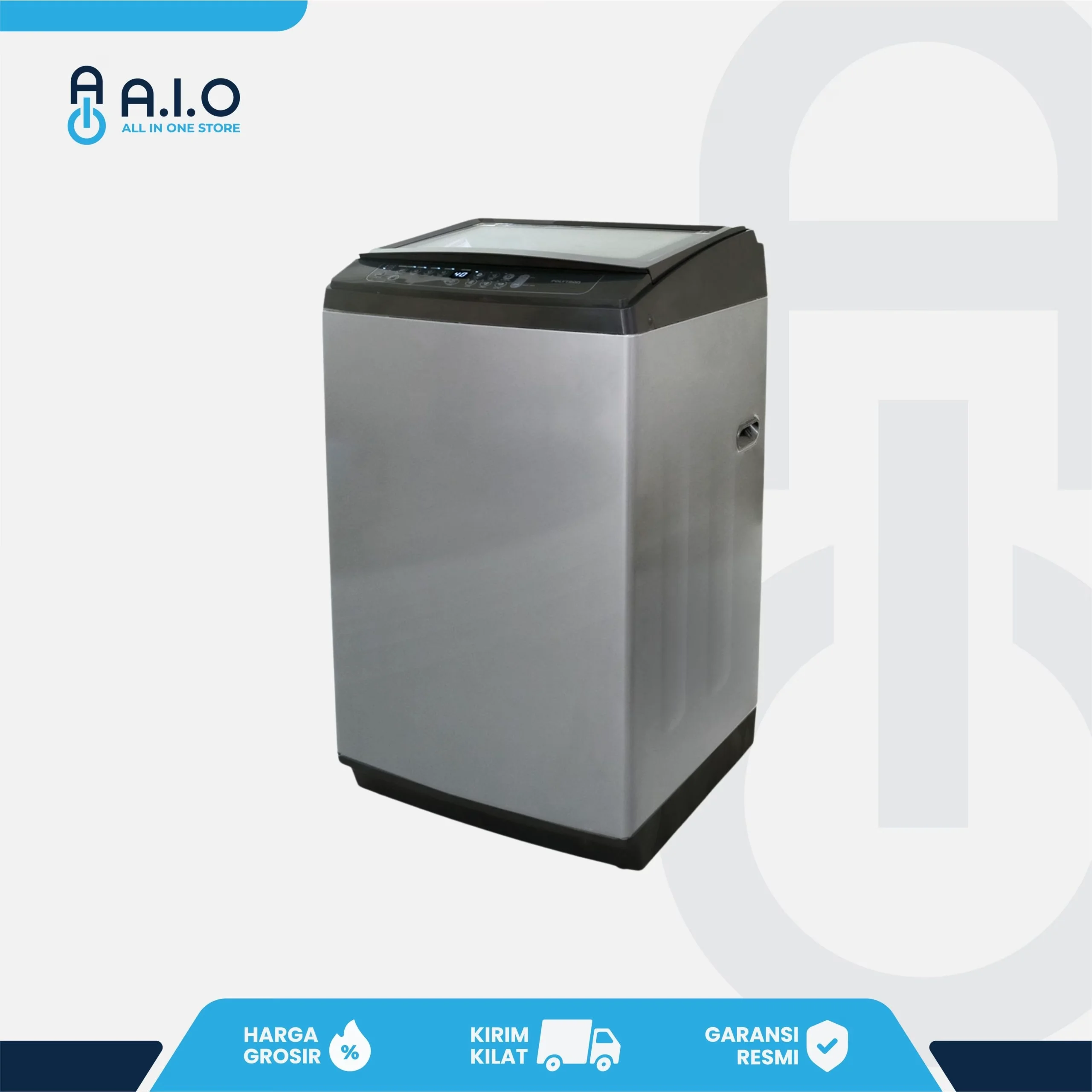 POLYTRON - MESIN CUCI TOP LOADING 8 KG - PAW 8029TS 2 POLYTRON - MESIN CUCI TOP LOADING 8 KG - PAW 8029TS - Image 2