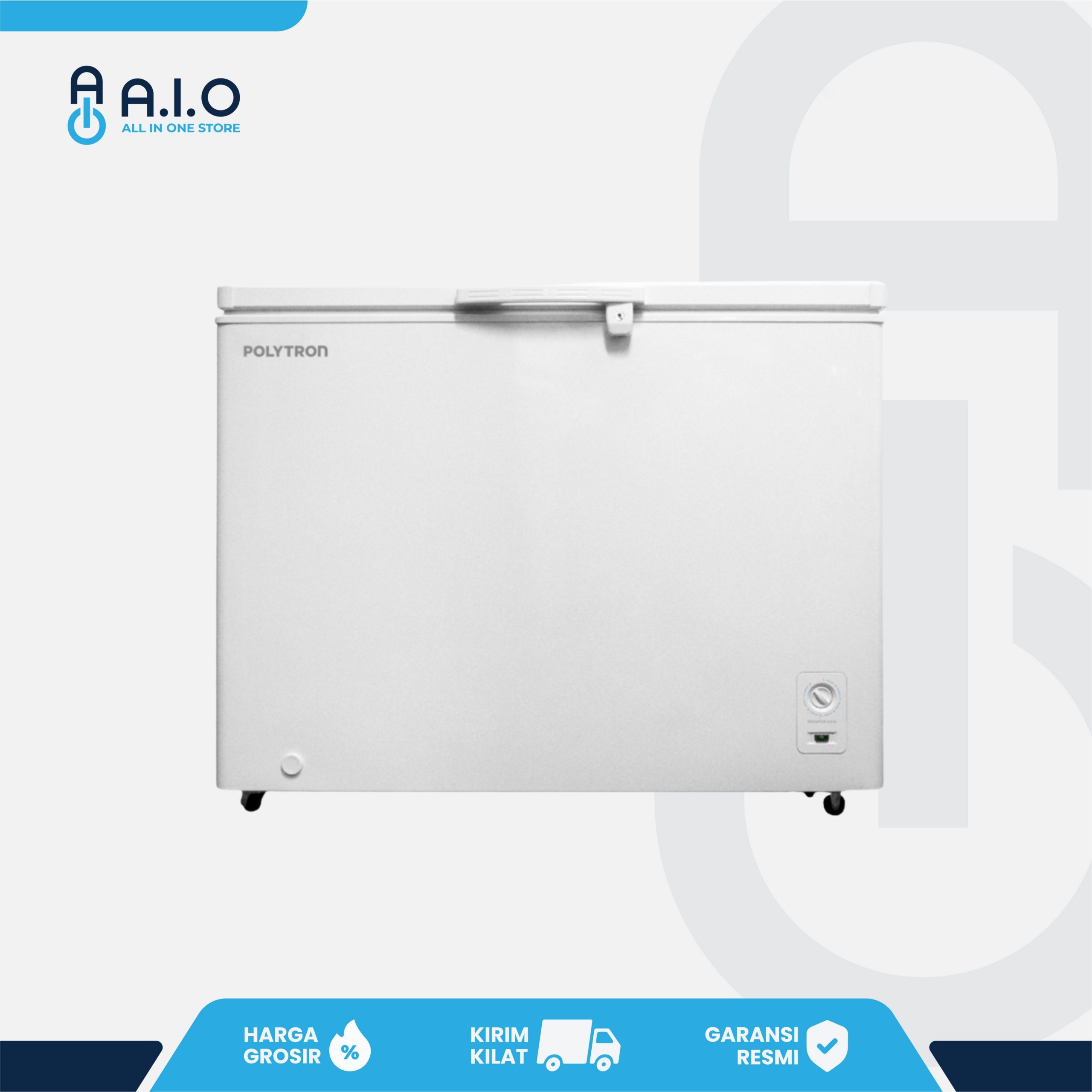 POLYTRON - CHEST FREEZER 1 PINTU 300 L - PCF 318