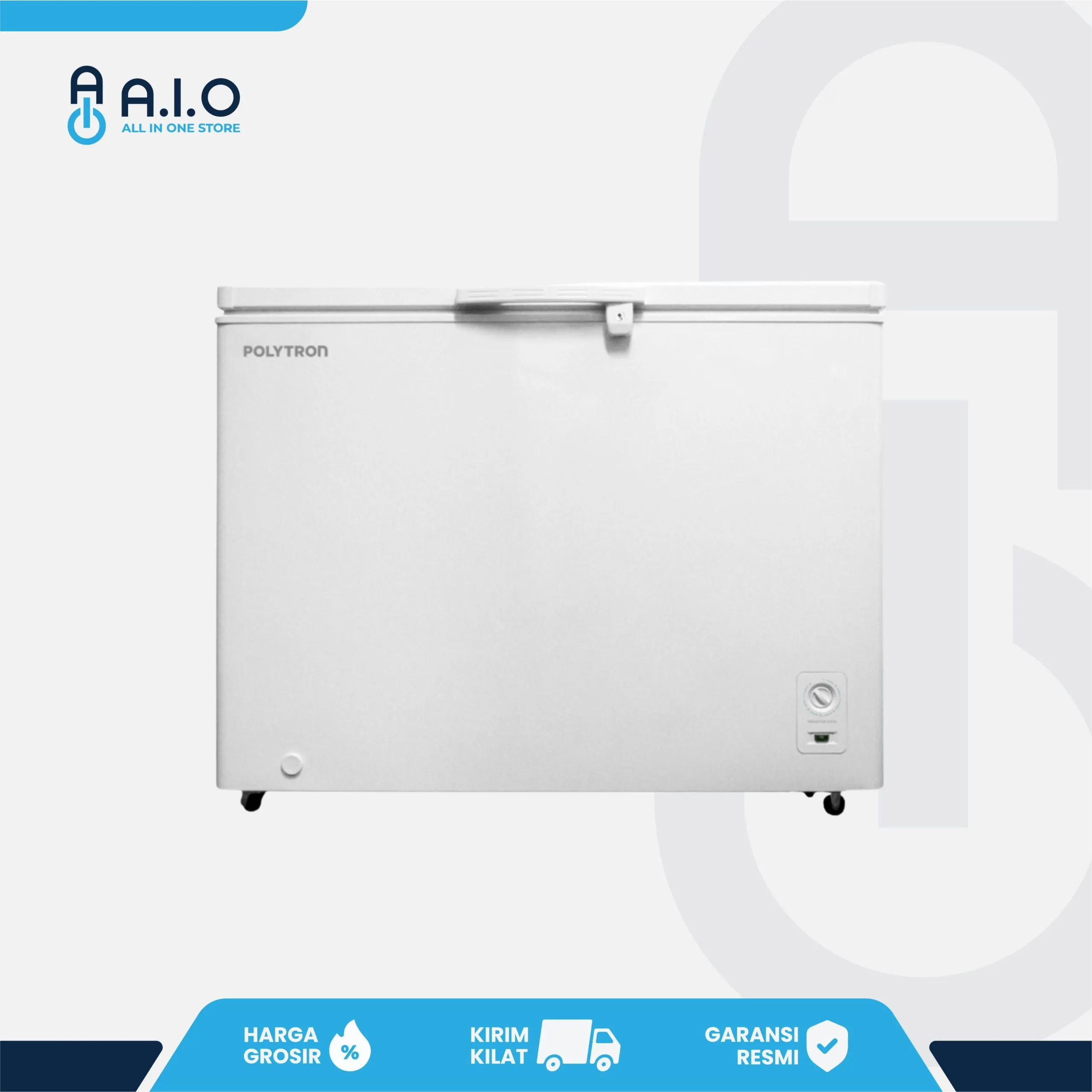 POLYTRON - CHEST FREEZER 1 PINTU 300 L - PCF 318