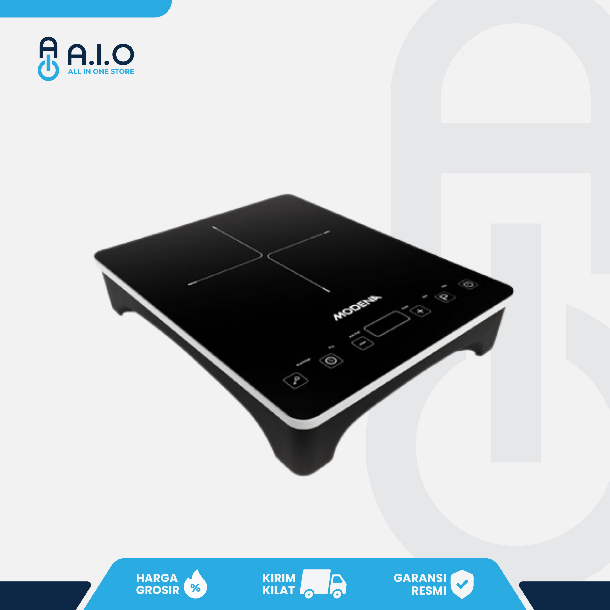 MODENA - KOMPOR GAS PORTABLE 1 TUNGKU - PI 1314 W