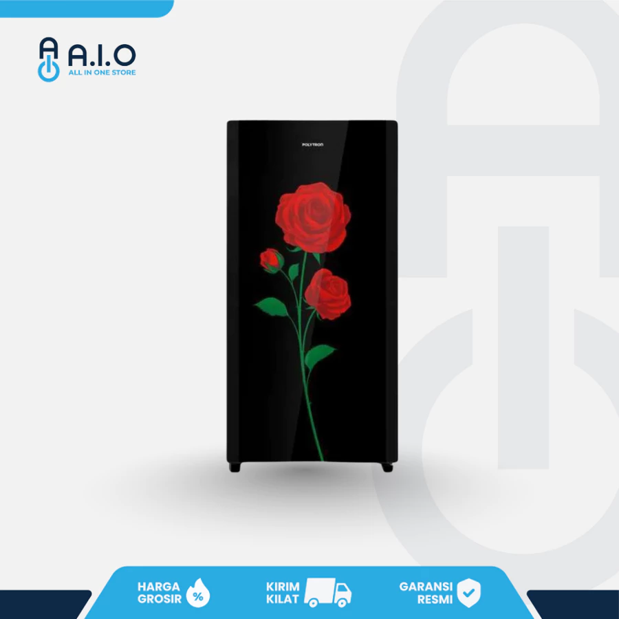 POLYTRON Kulkas 1 Pintu 150 L PRA 15CRX kulkas polytron 1 pintu