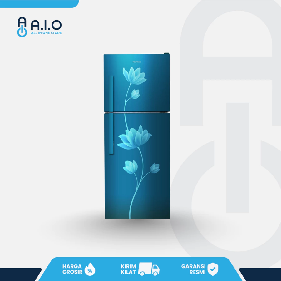 POLYTRON Kulkas 2 Pintu 210 L PRB 219 kulkas 2 pintu polytron