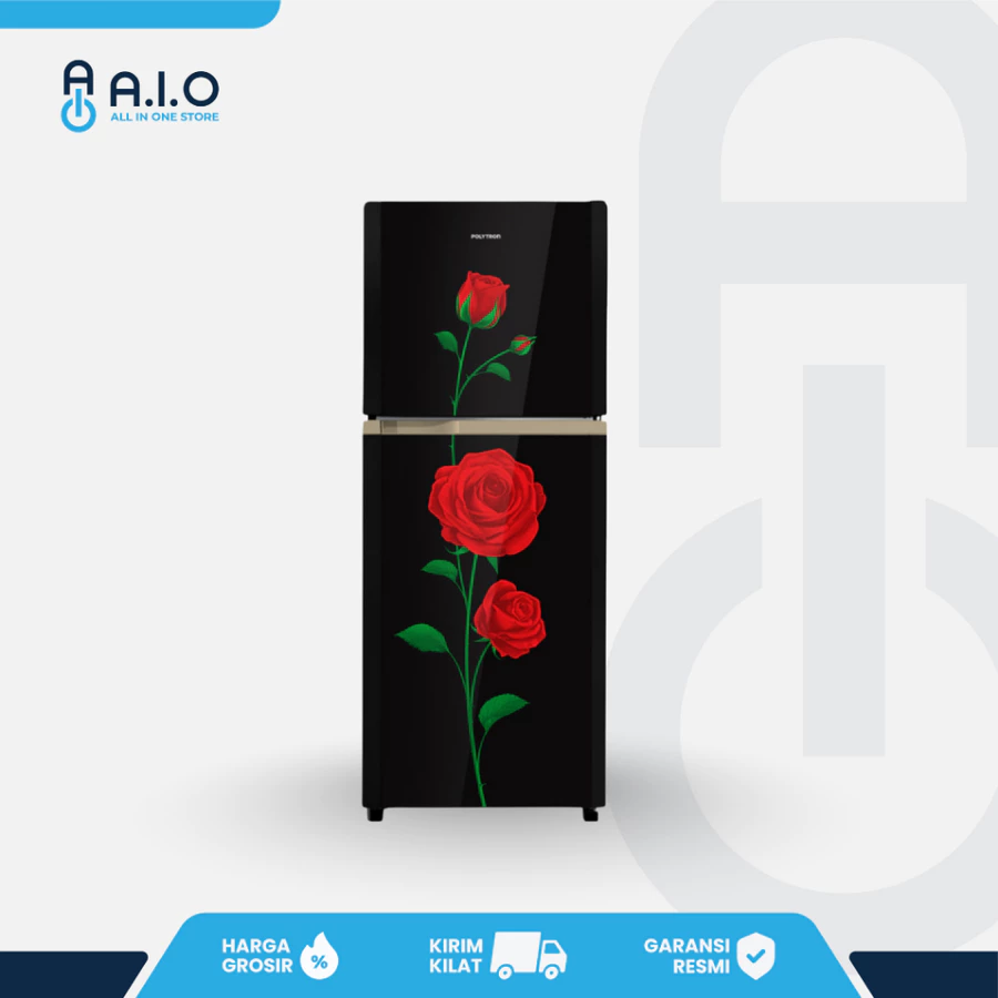 POLYTRON Kulkas 2 Pintu 210 L PRM 21CRX kulkas 2 pintu polytron