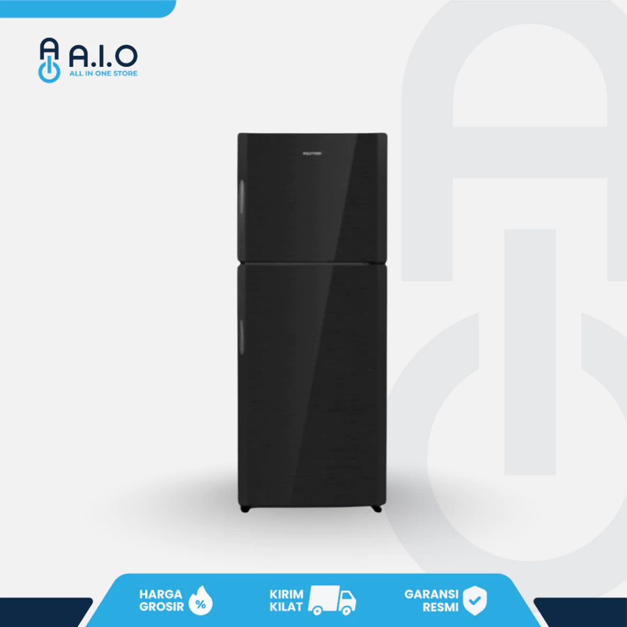 POLYTRON Kulkas 2 Pintu Belleza 210 L PRM 21DMY kulkas 2 pintu polytron