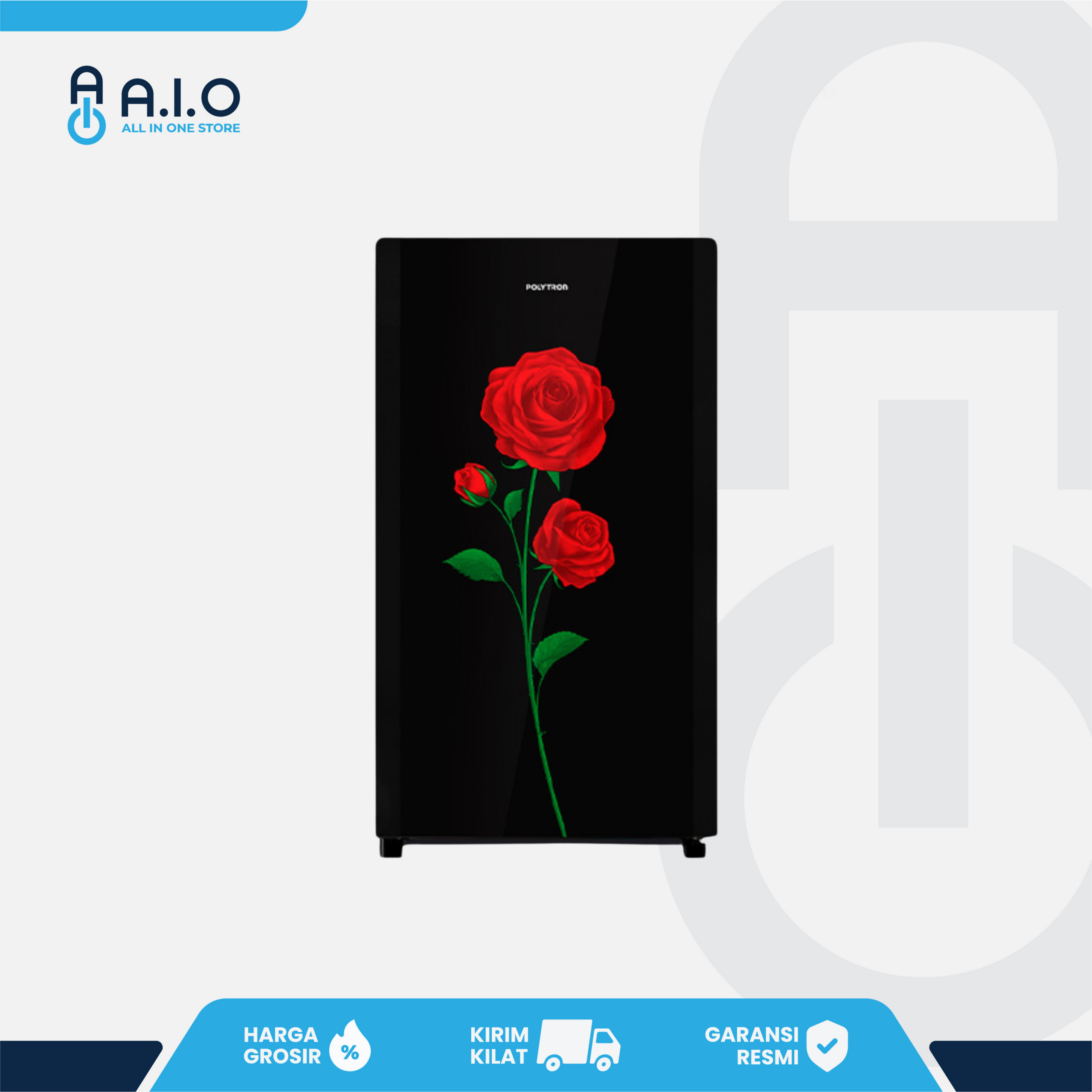 POLYTRON - KULKAS 1 PINTU 150 L - PRA 15CRX