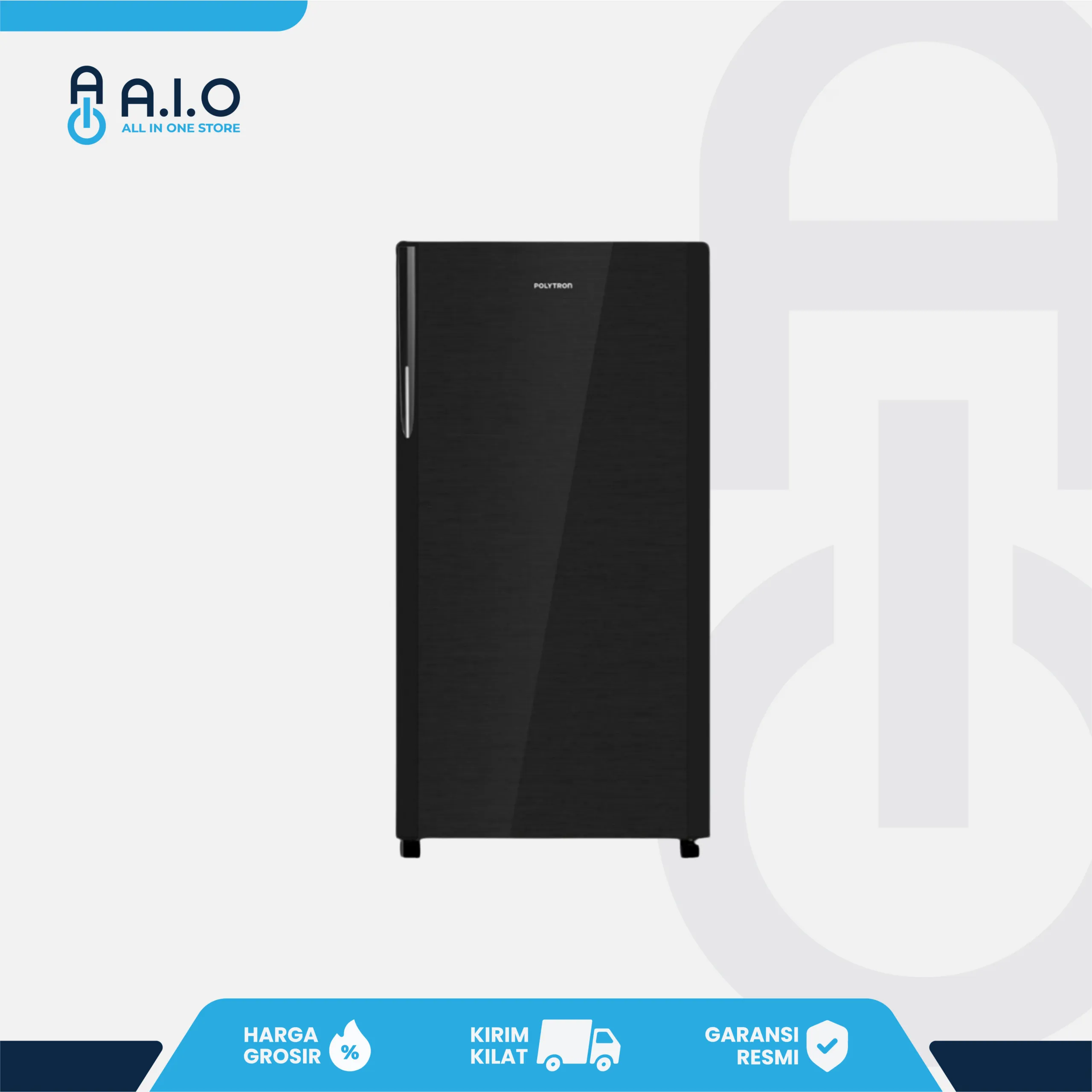 POLYTRON - KULKAS 1 PINTU 150 L - PRA 15DMY