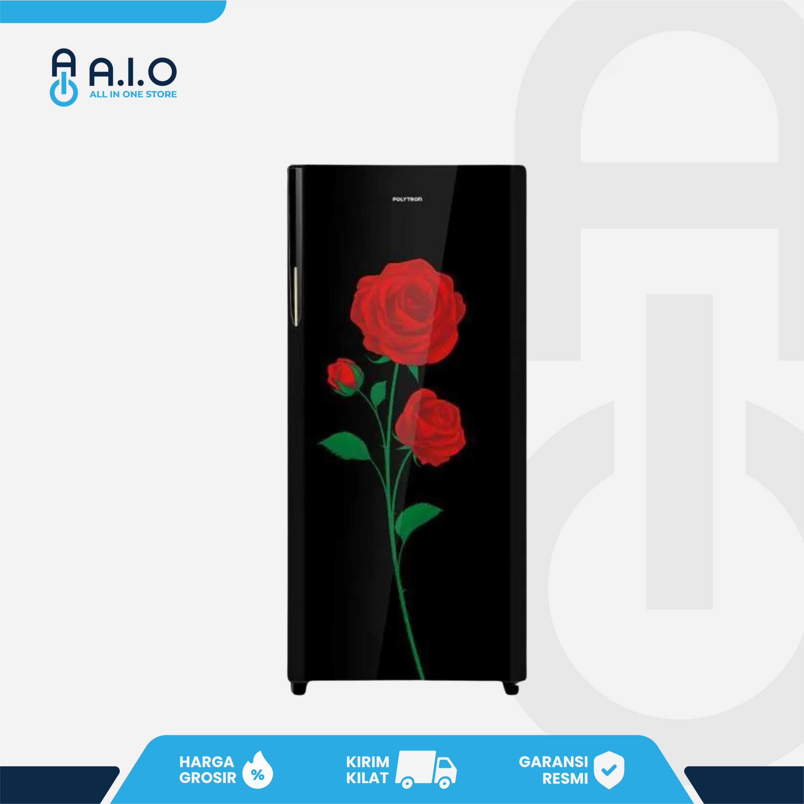 POLYTRON - KULKAS 1 PINTU 170 L - PRA 17DRX