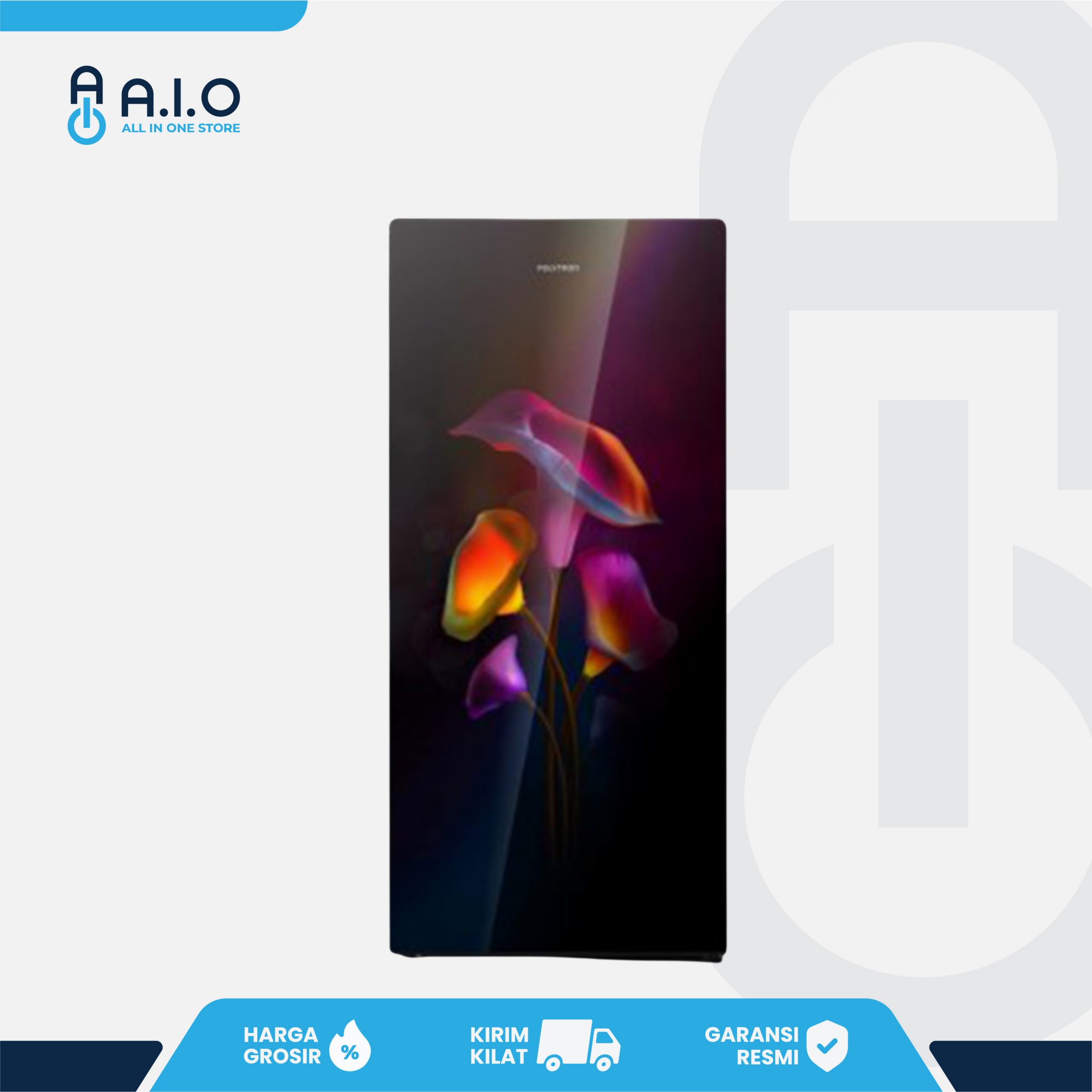 POLYTRON - KULKAS 1 PINTU 180 L - PRA 18MTR