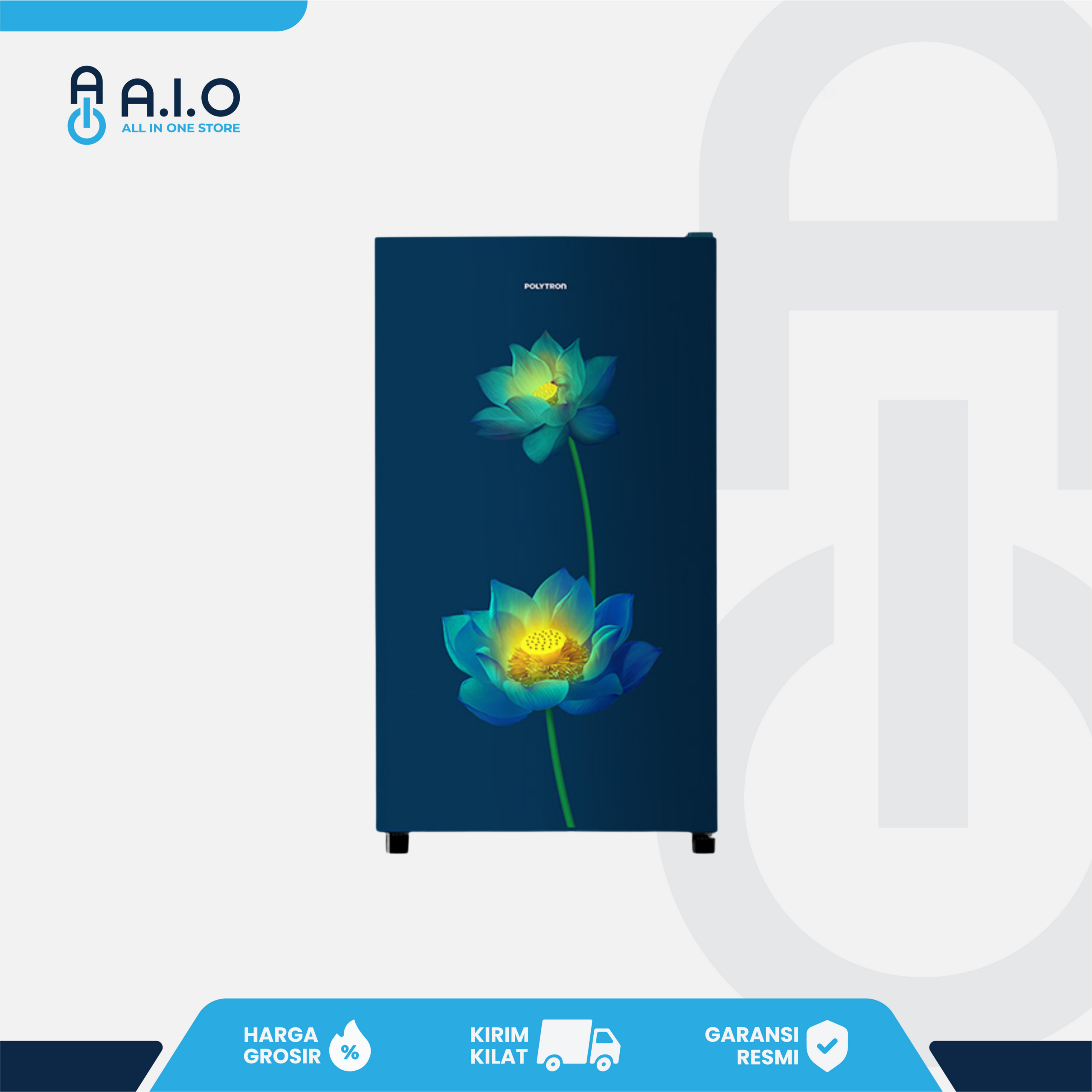 POLYTRON - KULKAS 1 PINTU 150 L - PRB 157LB