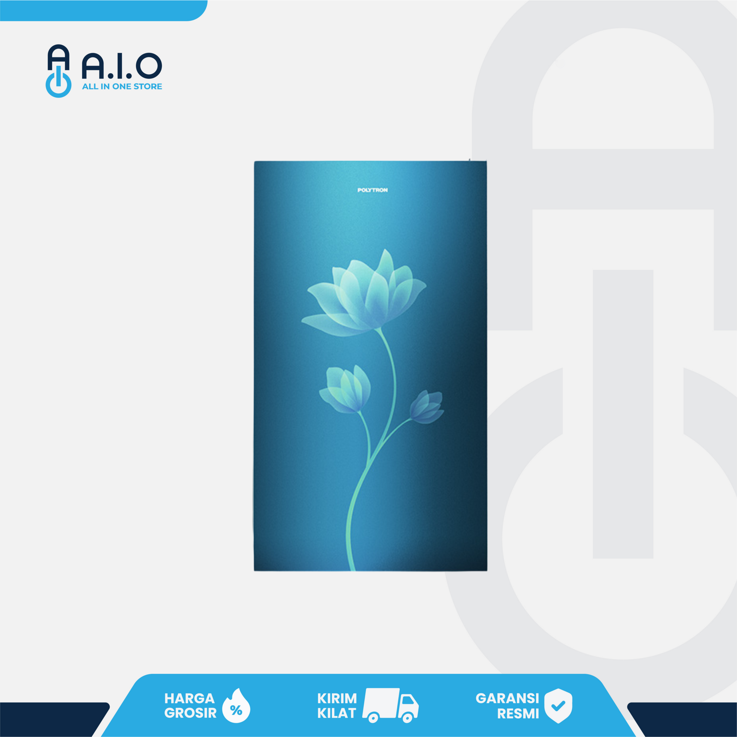 POLYTRON - KULKAS 1 PINTU 150 L - PRB 159B