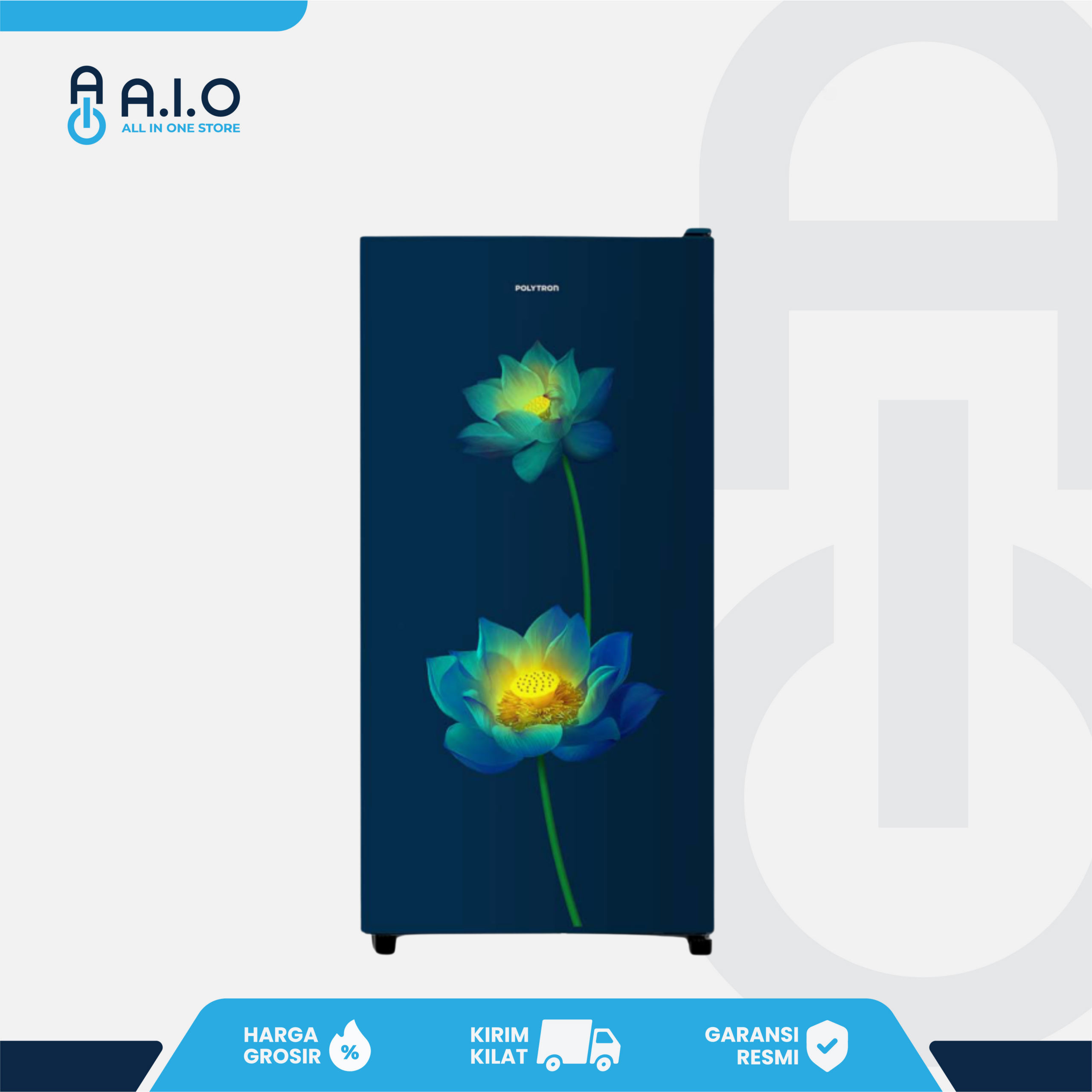 POLYTRON - KULKAS 1 PINTU 170 L - PRB 177LB