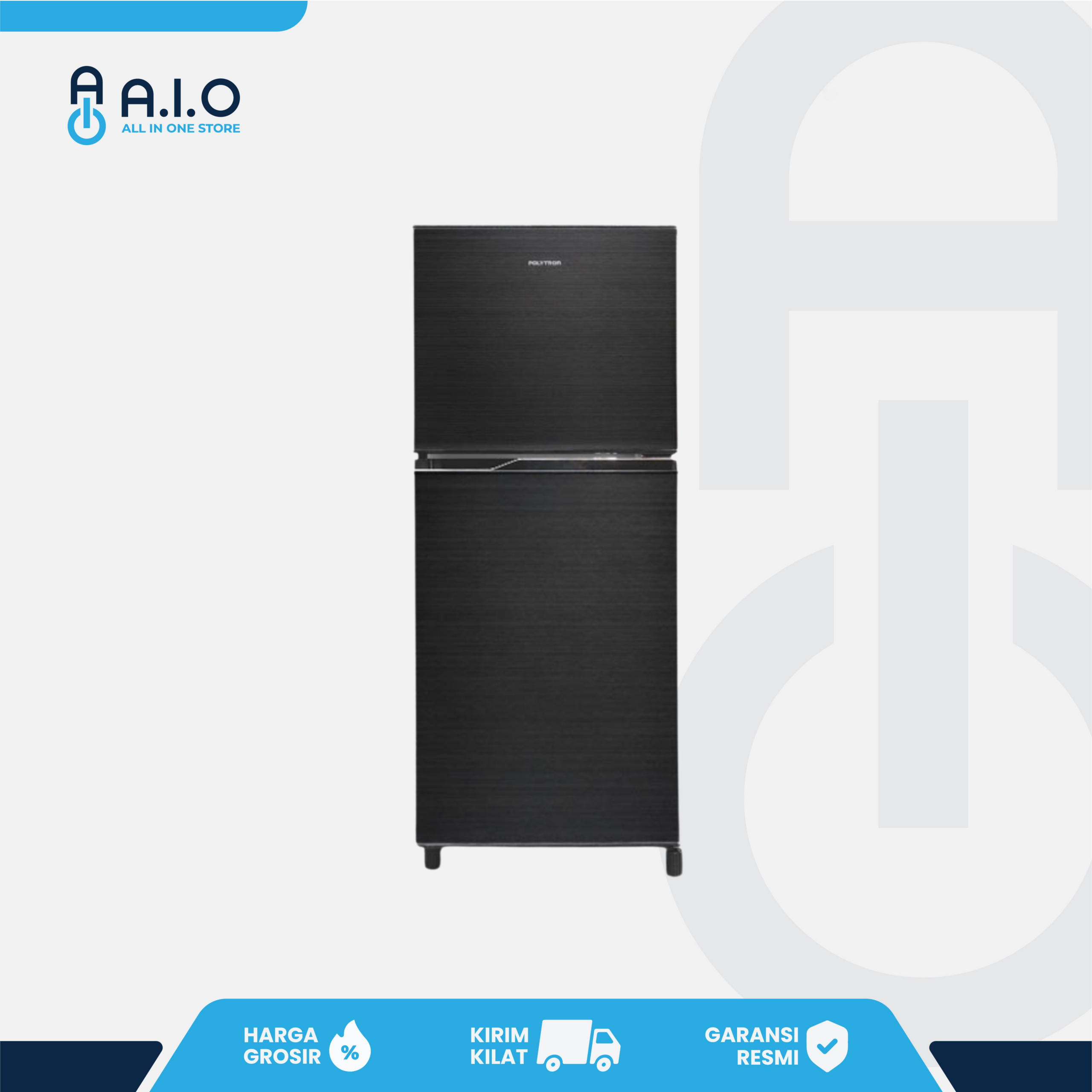 POLYTRON - KULKAS 2 PINTU 166 L - PRB 200Y