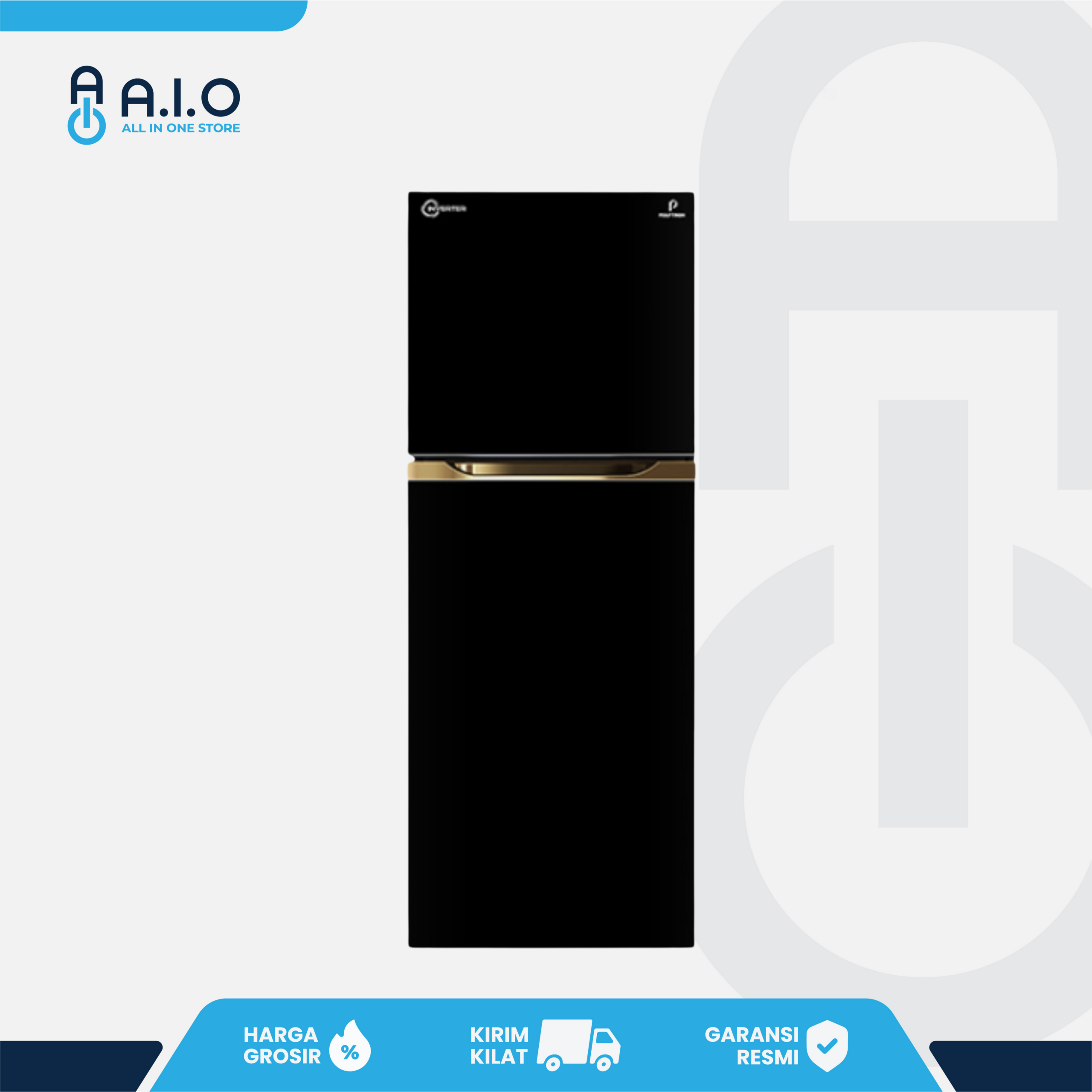 POLYTRON - KULKAS 2 PINTU 300 L - PRM 431X 1 POLYTRON - KULKAS 2 PINTU 300 L - PRM 431X