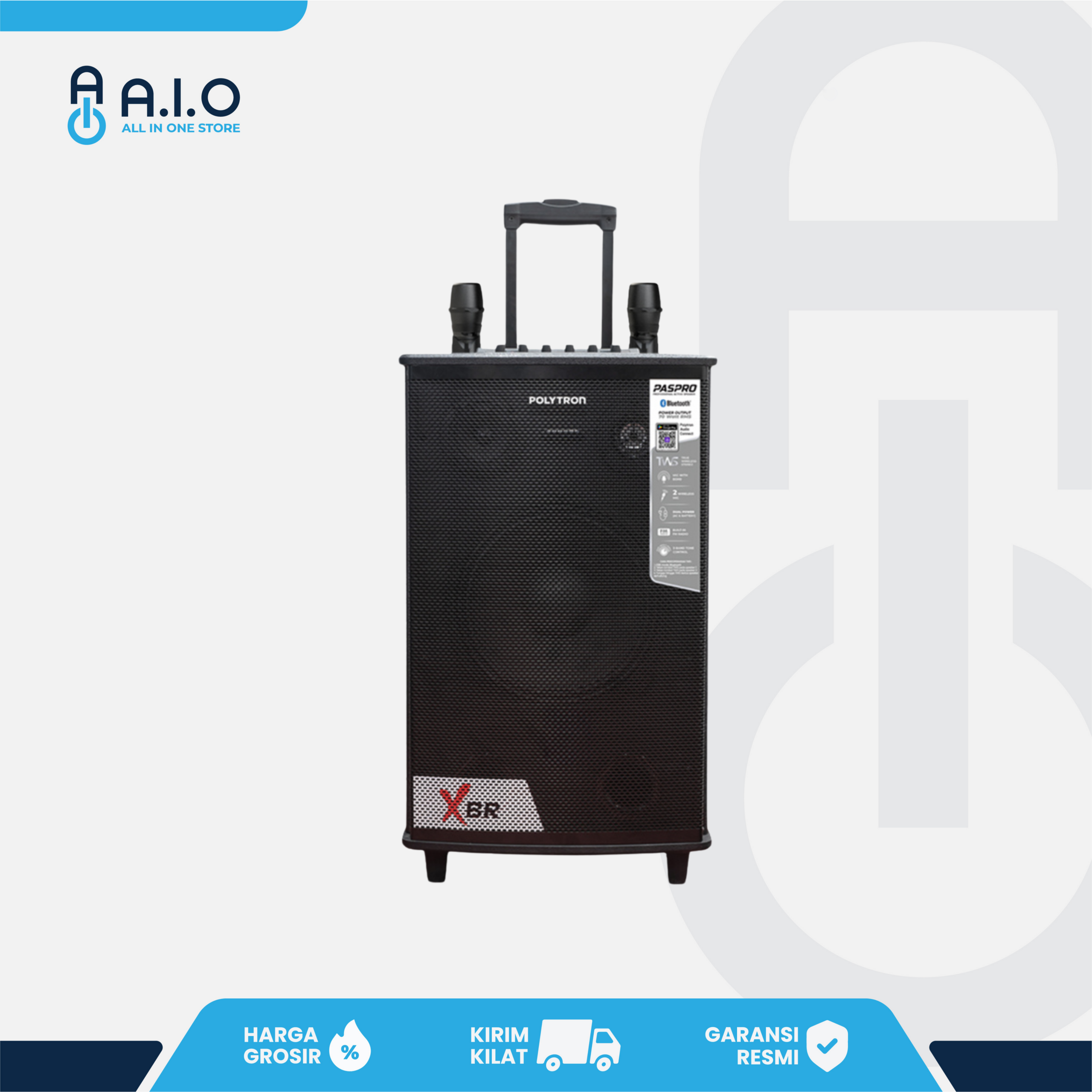 POLYTRON - SPEAKER ACTIVE BLUETOOTH - PAS PRO15F7