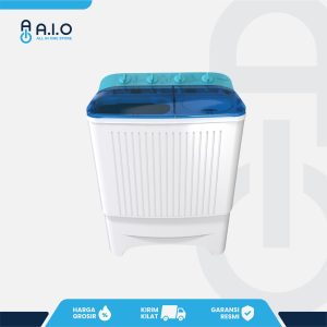 POLYTRON - MESIN CUCI 2 TABUNG 7 KG - PWM 7072