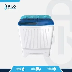 POLYTRON - MESIN CUCI 2 TABUNG 8 KG - PWM 8072