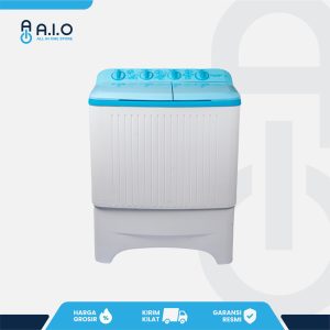 POLYTRON - MESIN CUCI 2 TABUNG 8 KG - PWM 8073