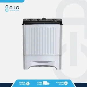 POLYTRON - MESIN CUCI 2 TABUNG 8 KG - PWM 8081Y