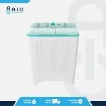 PWM 9076G POLYTRON - MESIN CUCI 2 TABUNG 9 KG - PWM 9076