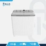 PWM 9076Y POLYTRON - MESIN CUCI 2 TABUNG 9 KG - PWM 9072