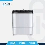 PWM 9081Y FRONT POLYTRON - MESIN CUCI 2 TABUNG 9 KG - PWM 9081Y