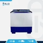QW 1050XT FRONT AQUA - MESIN CUCI 2 TABUNG 10 KG - QW 1050XT