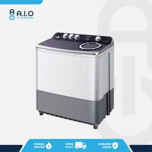 AQUA - MESIN CUCI 2 TABUNG 20 KG - QW 2070HT