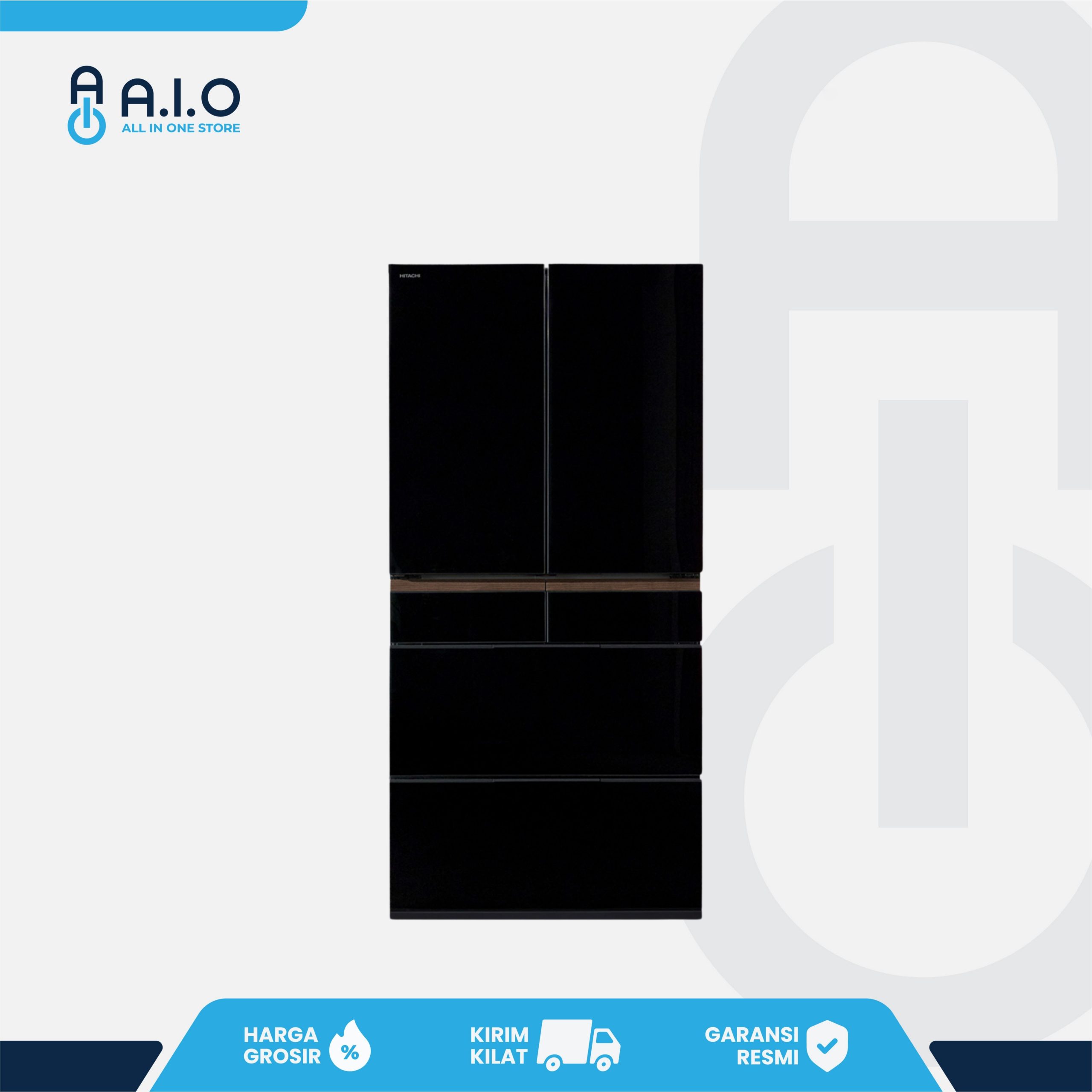 HITACHI - KULKAS MULTIDOOR 6 PINTU 525 L - R GW670TN XK
