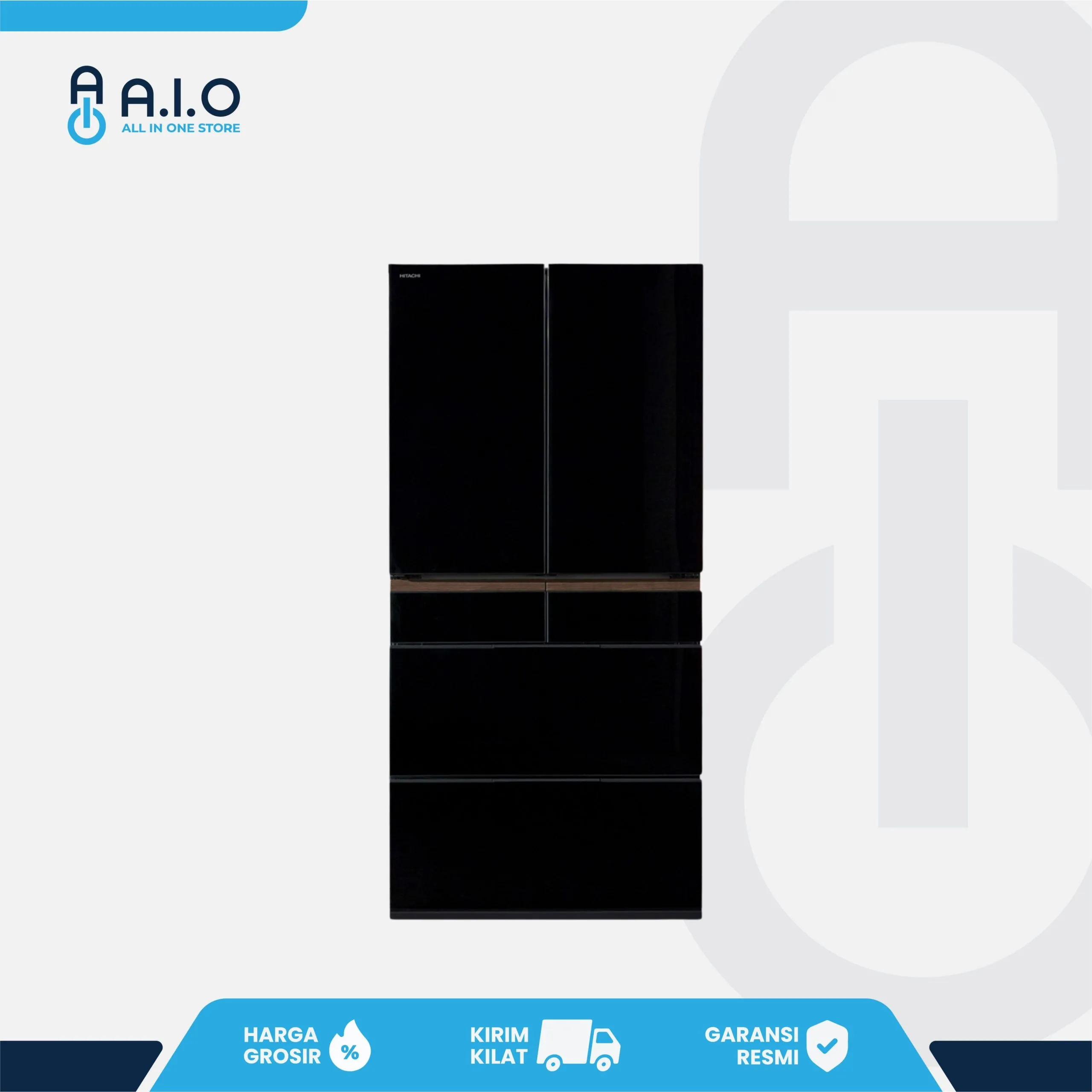 HITACHI - KULKAS MULTIDOOR 6 PINTU 525 L - R GW670TN XK