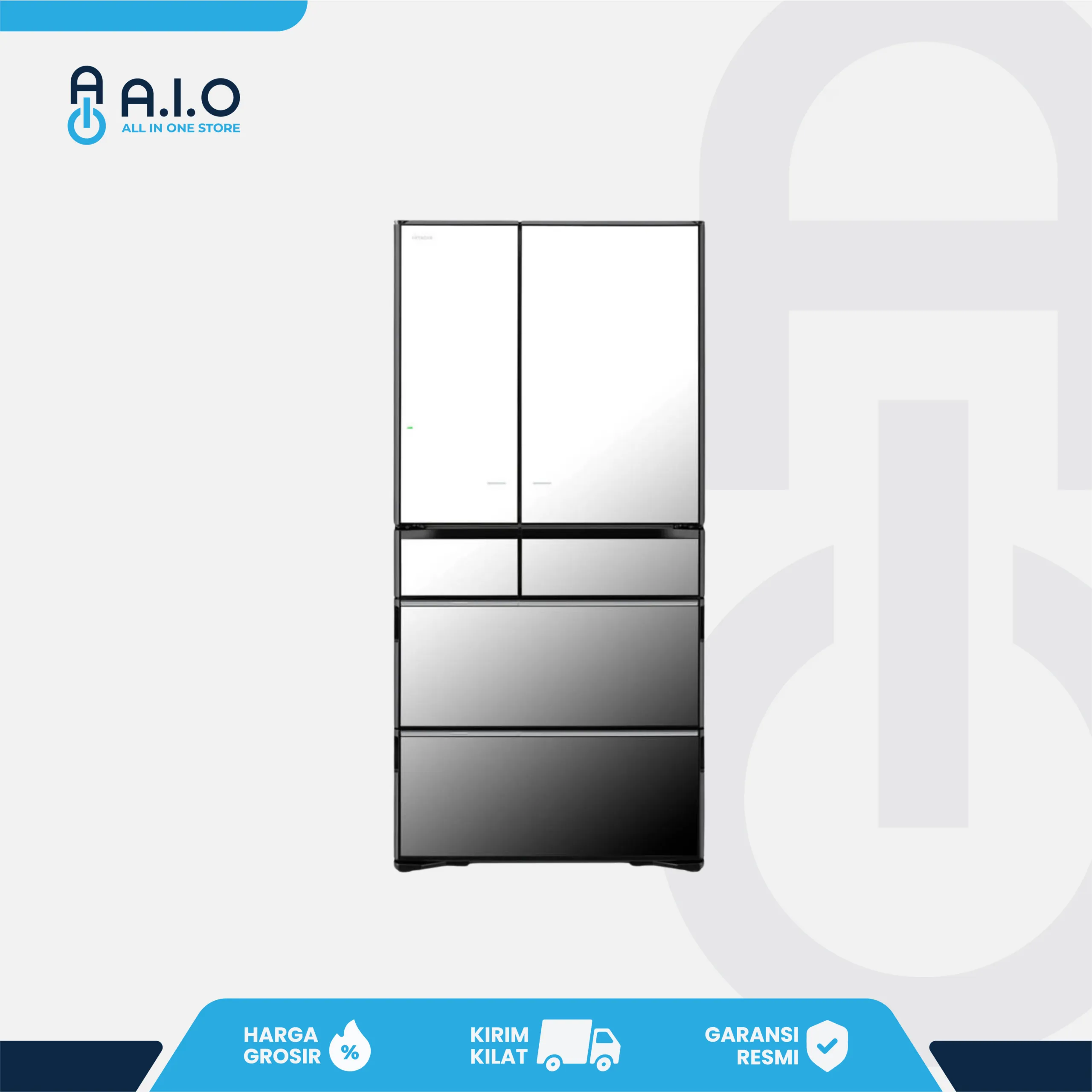 HITACHI - KULKAS MULTIDOOR 6 PINTU 572 L - R ZX740KN X