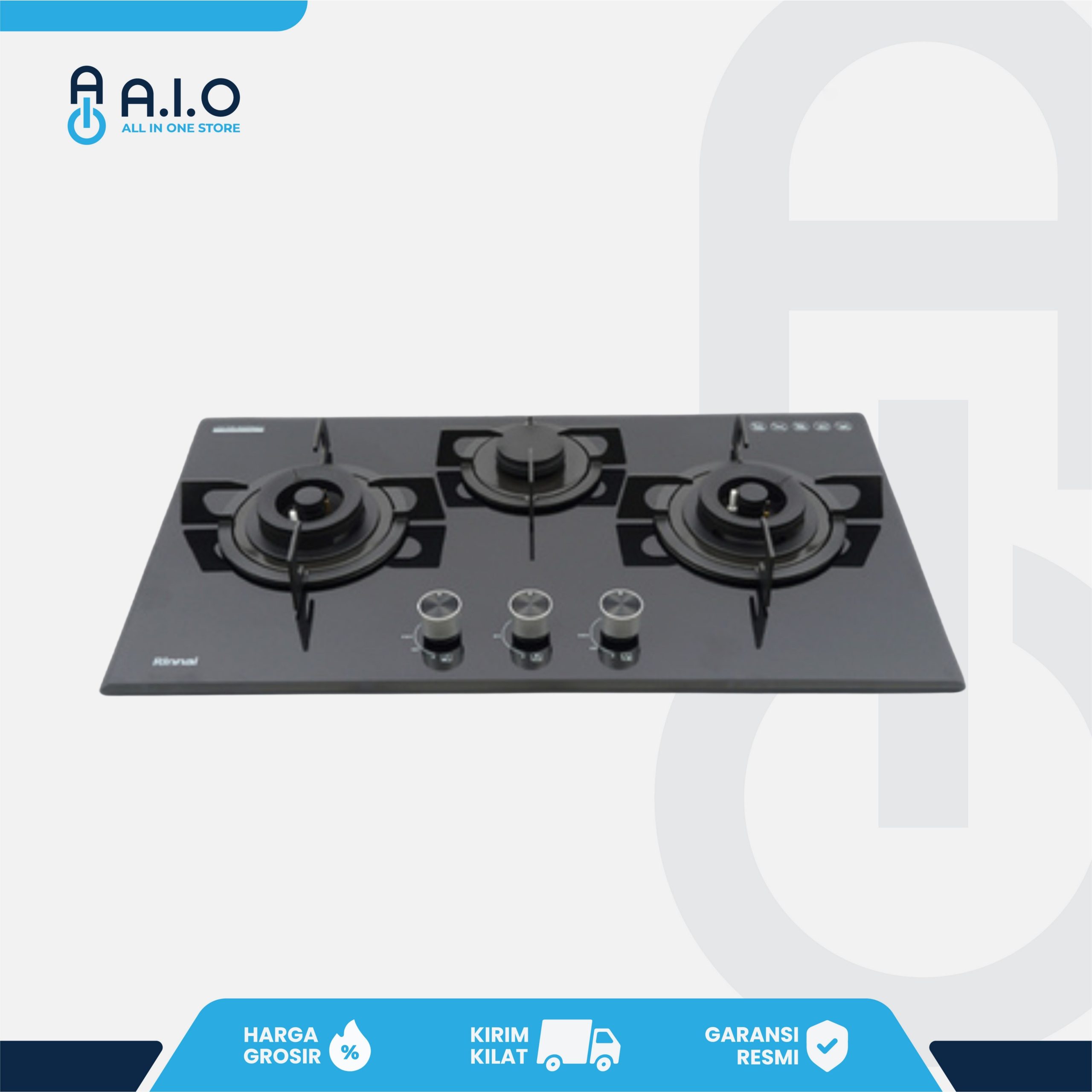 RINNAI - KOMPOR TANAM 3 TUNGKU - RB 783GB