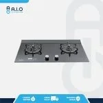 RB A2660GB FRONT RINNAI - KOMPOR TANAM 2 TUNGKU - RB A2660G(B)