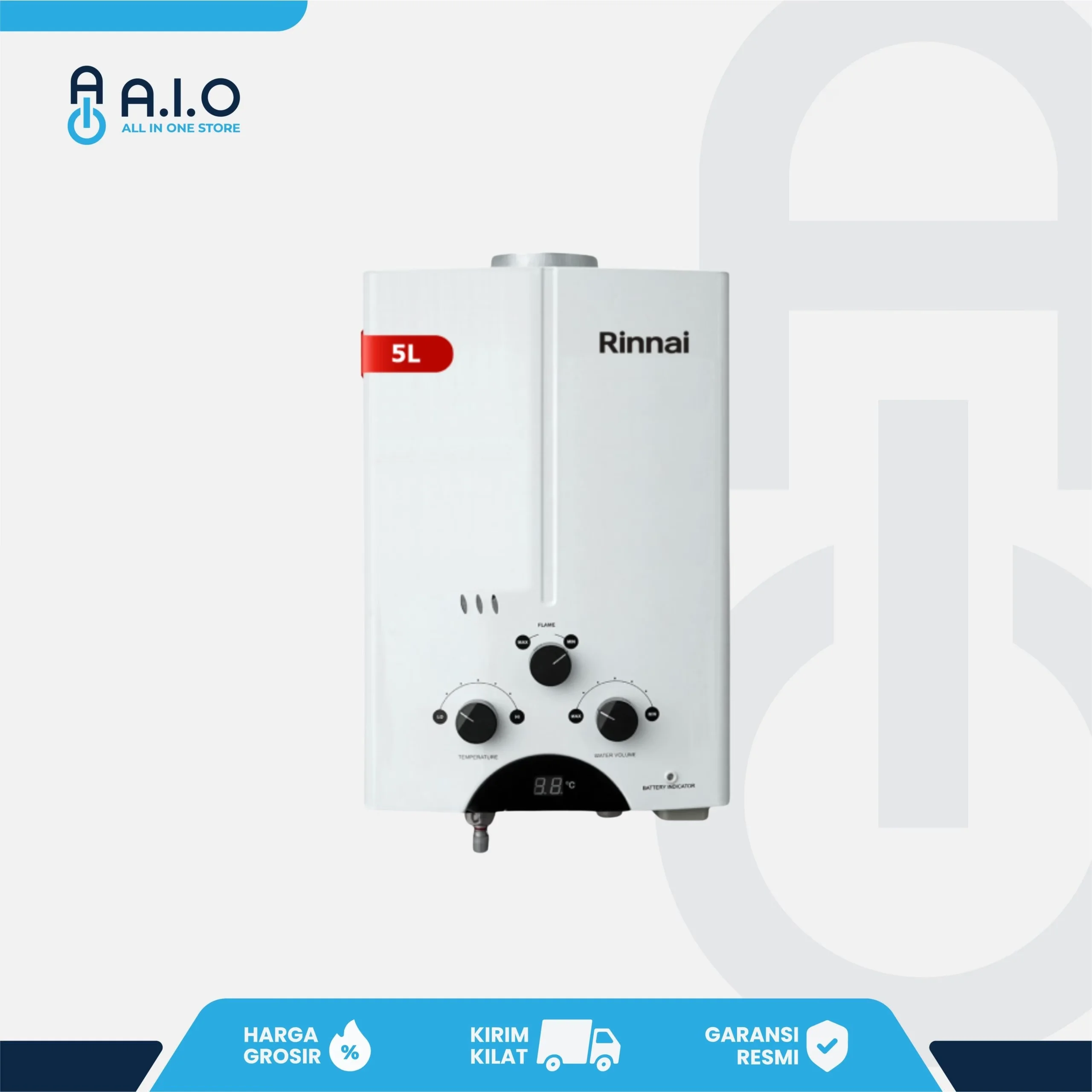 RINNAI - WATER HEATER - REU 5CFC 1 RINNAI - WATER HEATER - REU 5CFC
