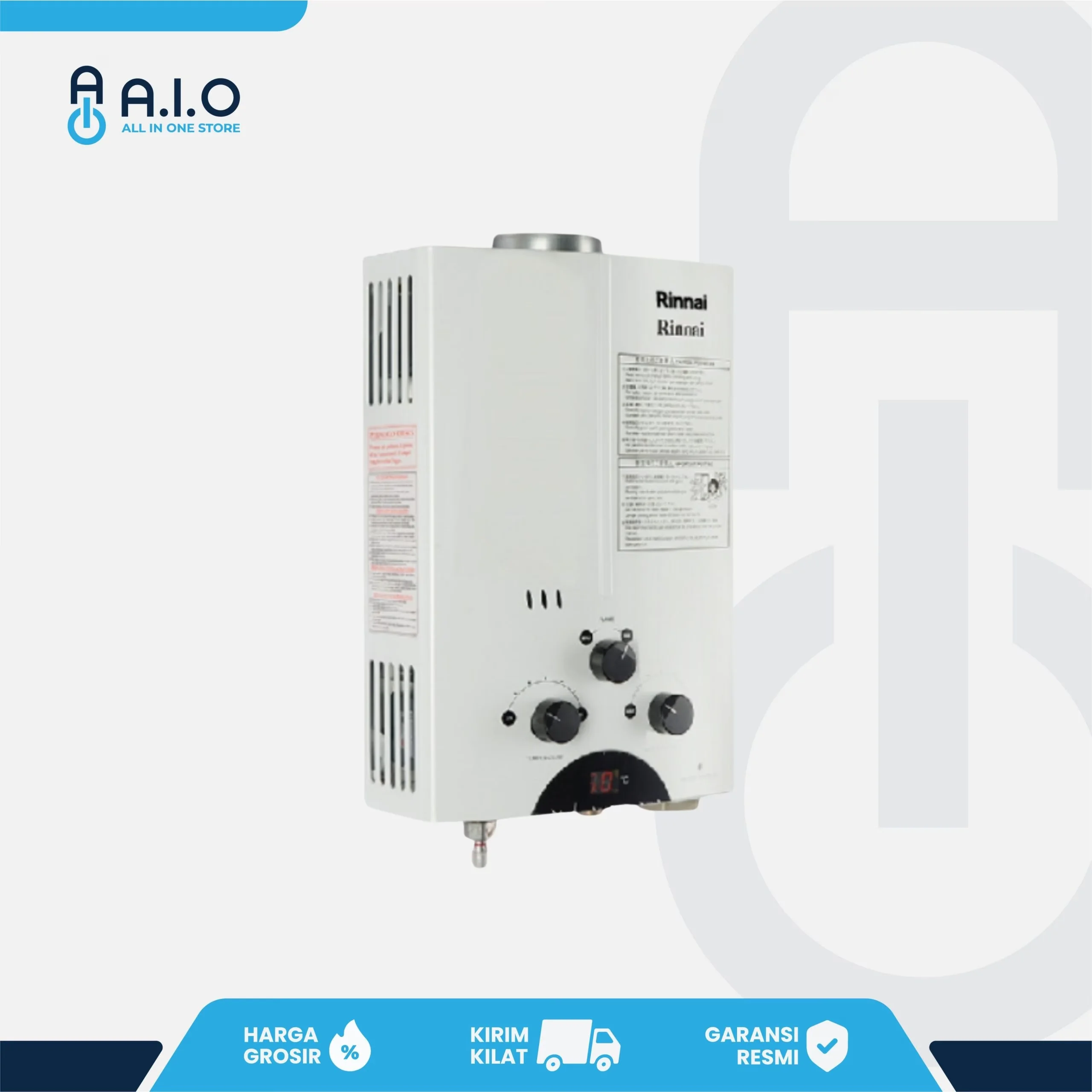 RINNAI - WATER HEATER - REU 5CFC 2 RINNAI - WATER HEATER - REU 5CFC - Gambar 2