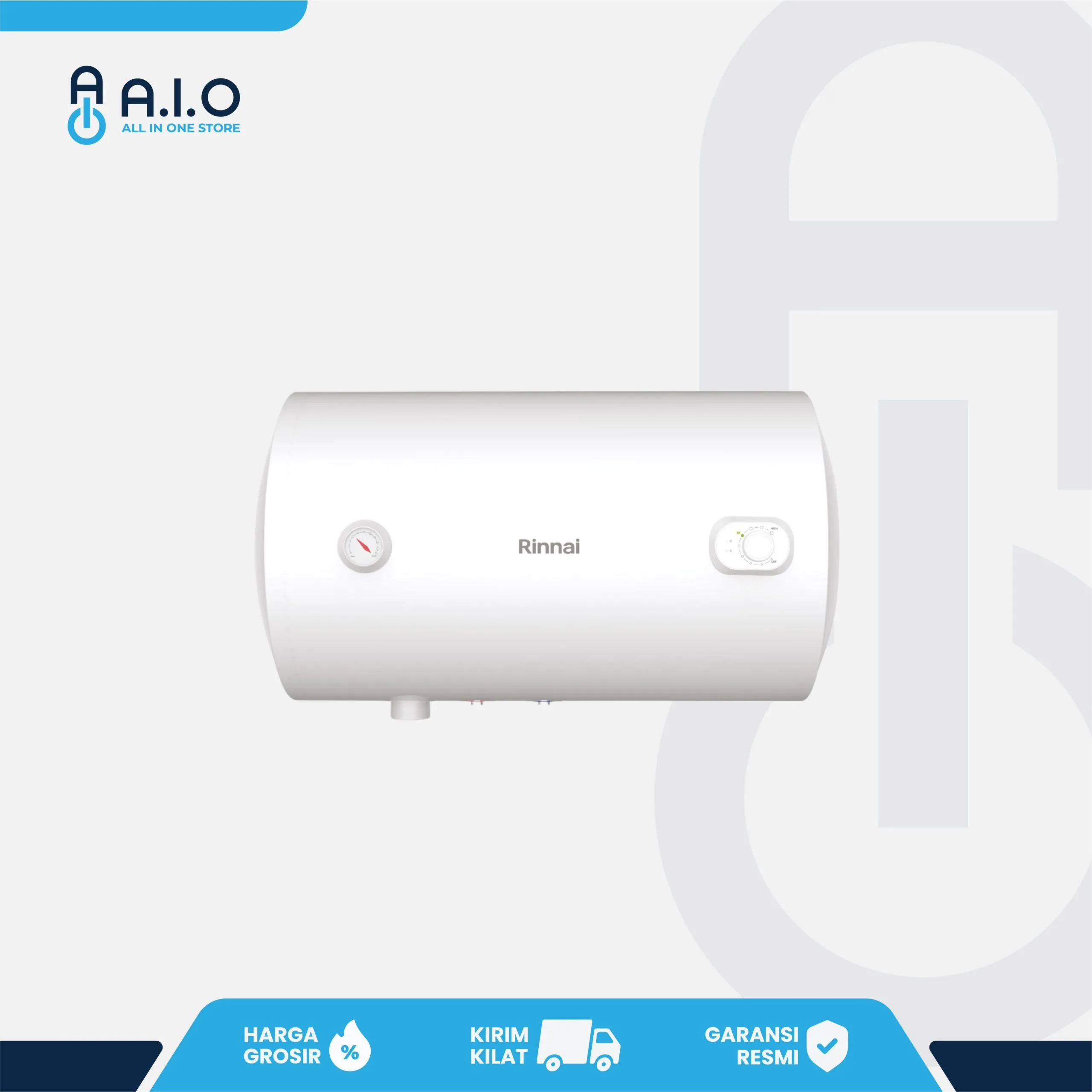 RINNAI - WATER HEATER 100 L - RES A100H15C