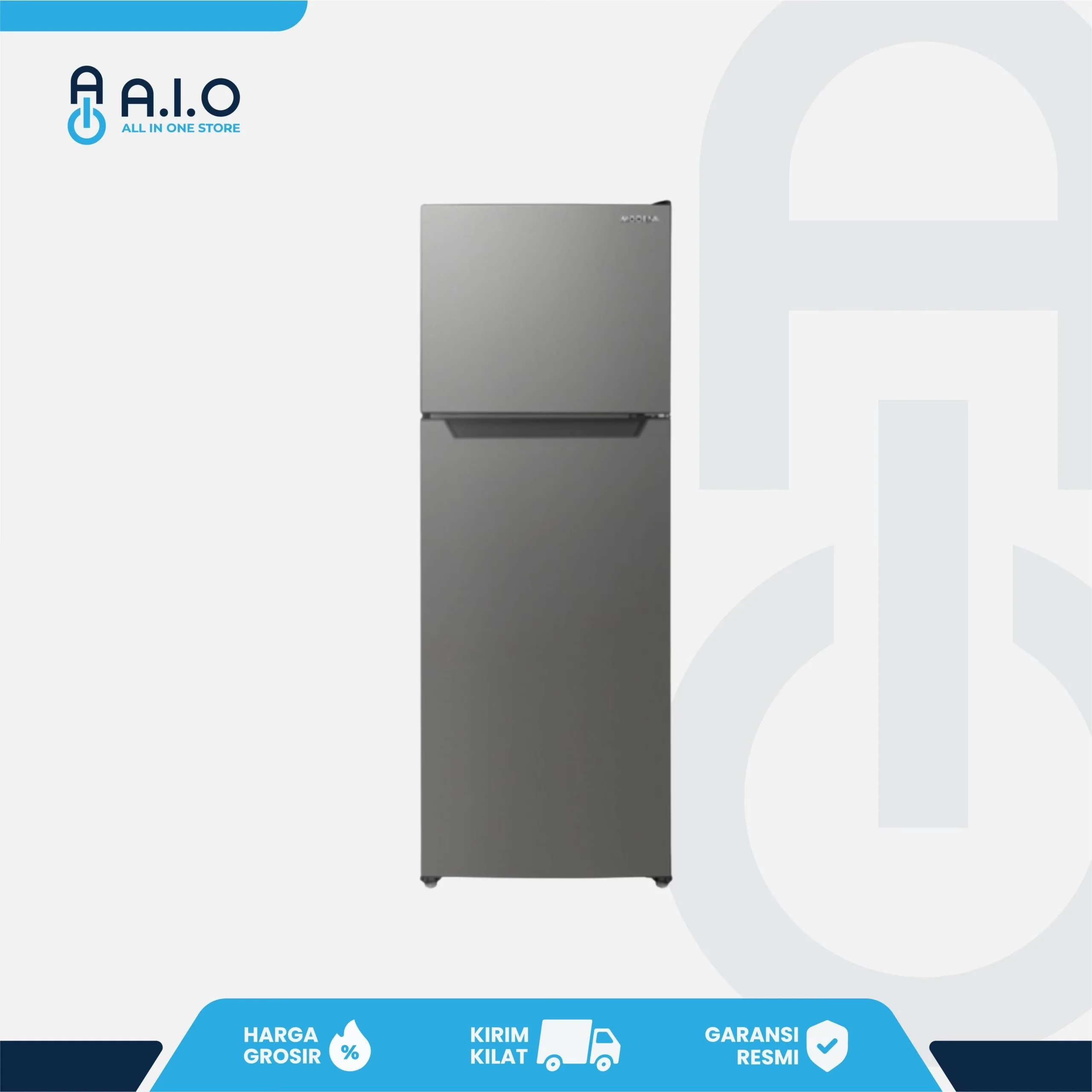 MODENA - KULKAS 2 PINTU 225 L - RF 2250 TGDS 1 MODENA - KULKAS 2 PINTU 225 L - RF 2250 TGDS