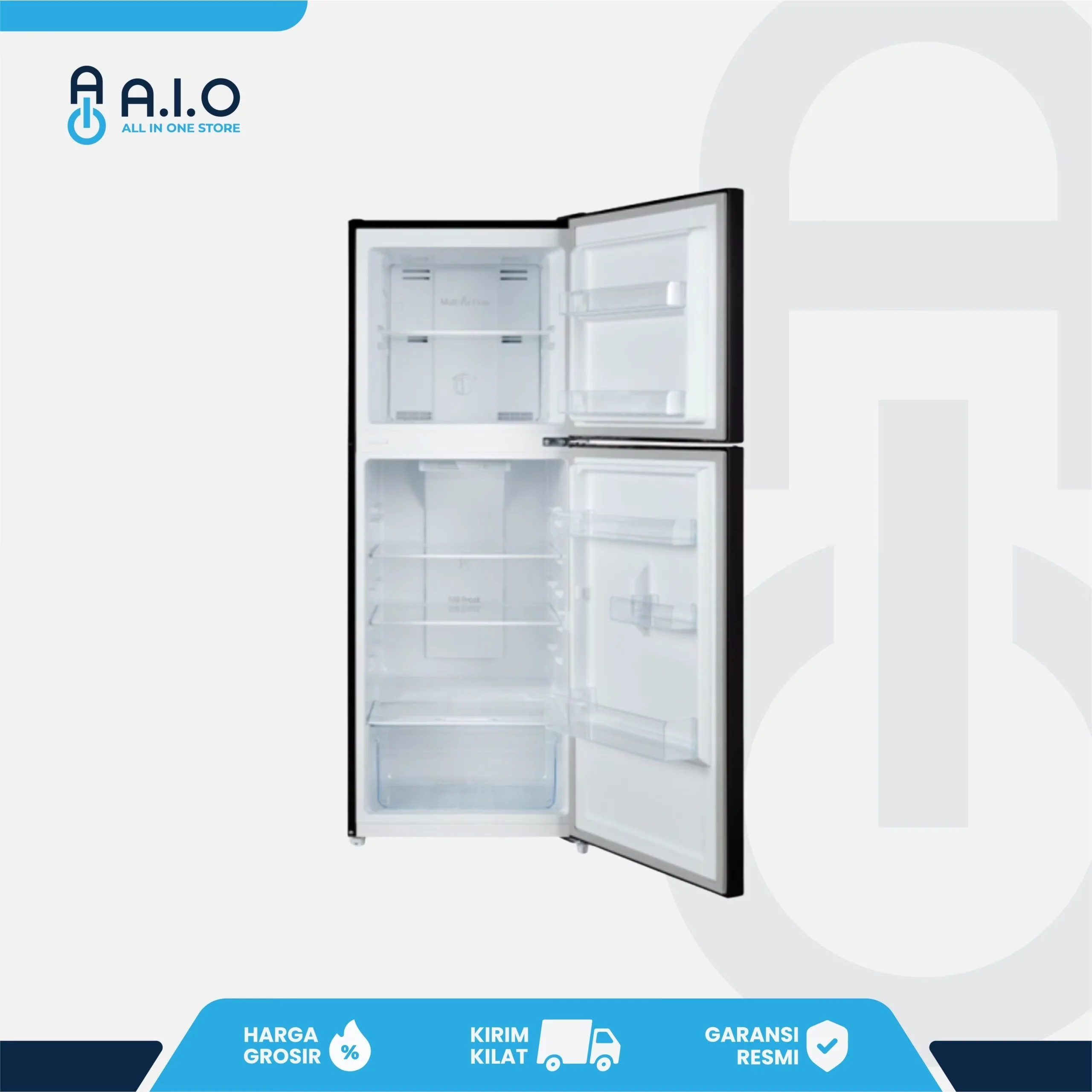 MODENA - KULKAS 2 PINTU 225 L - RF 2250 TGDS 2 MODENA - KULKAS 2 PINTU 225 L - RF 2250 TGDS - Gambar 2