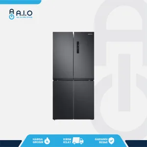 SAMSUNG - KULKAS SIDE BY SIDE 511 L - RF48A4000B4/SE