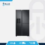 RH64A53F1B4 SE FRONT SAMSUNG - KULKAS SIDE BY SIDE 669 L - RH64A53F1B4/SE