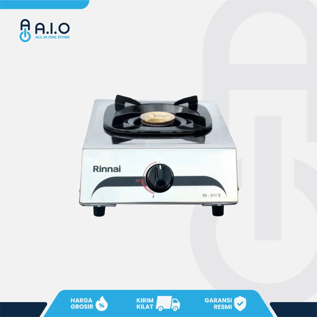 RI 511E FRONT 10 Rekomendasi Kompor Gas 1 Tungku Terbaik 2026