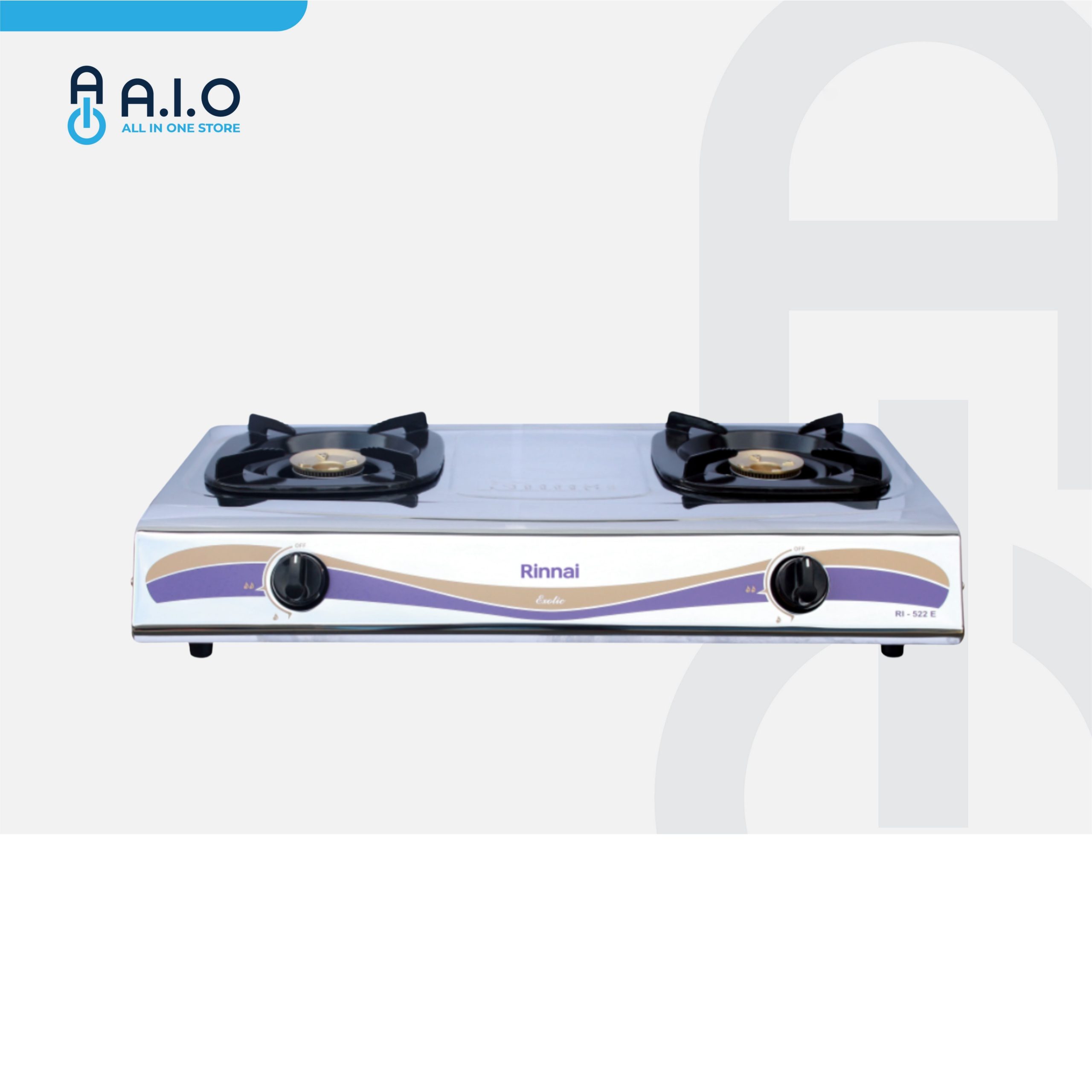 RINNAI - KOMPOR 2 TUNGKU - RI 522E
