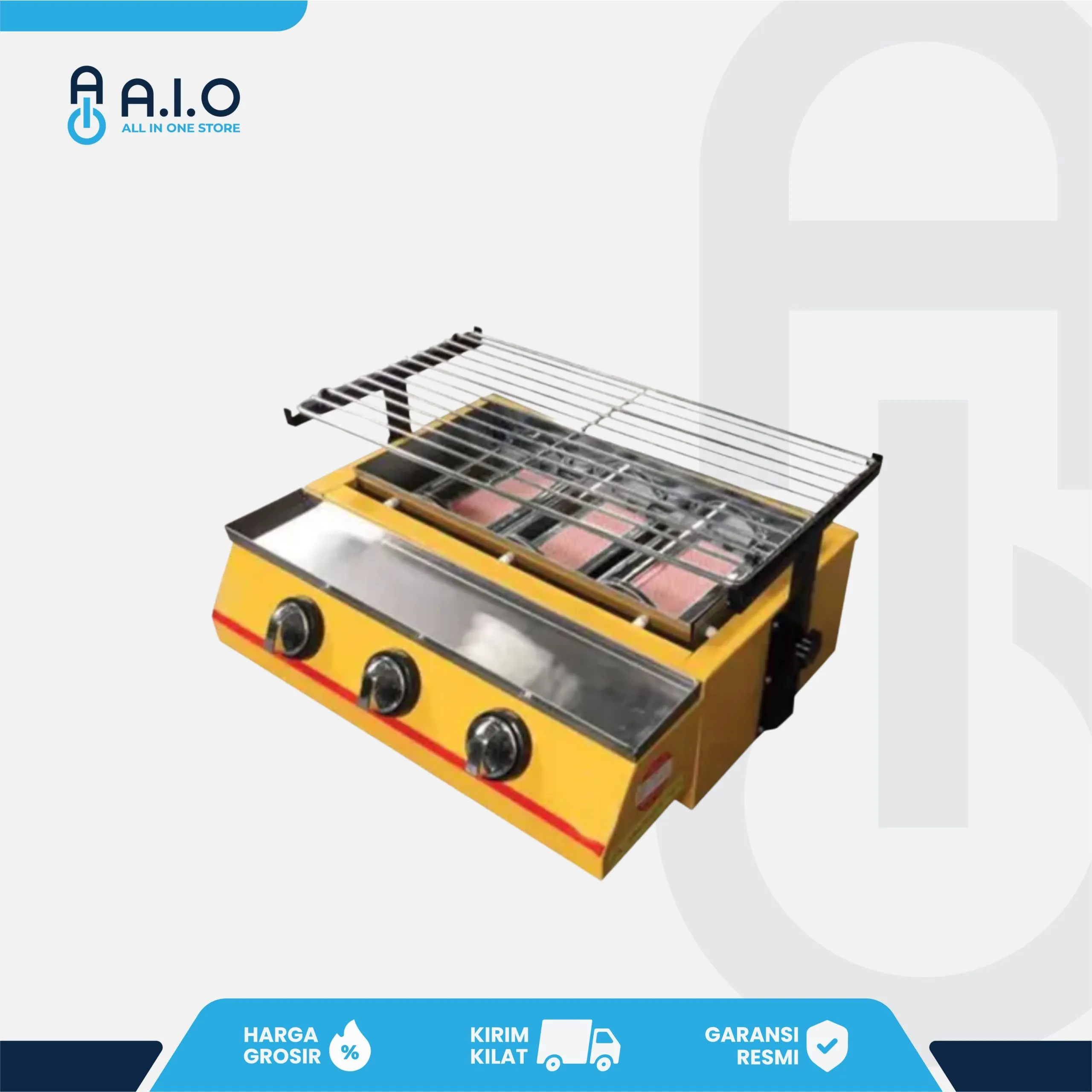 CROWN - GAS ROASTER 3 BURNERS - ROS K122