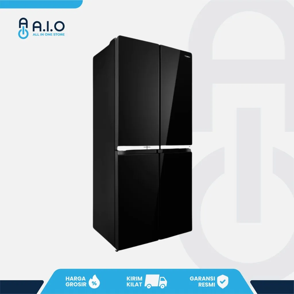 HISENSE - KULKAS MULTIDOOR 4 PINTU 467 L - RQ556N4IBU